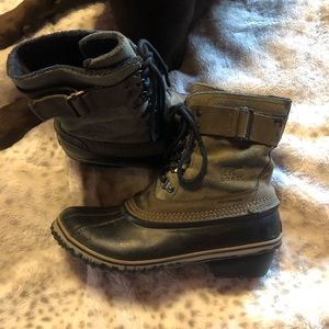 Sorel Winter Lace II Green/Black